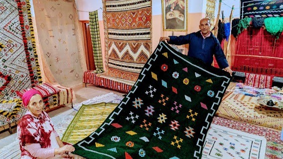 Tapis au Maroc